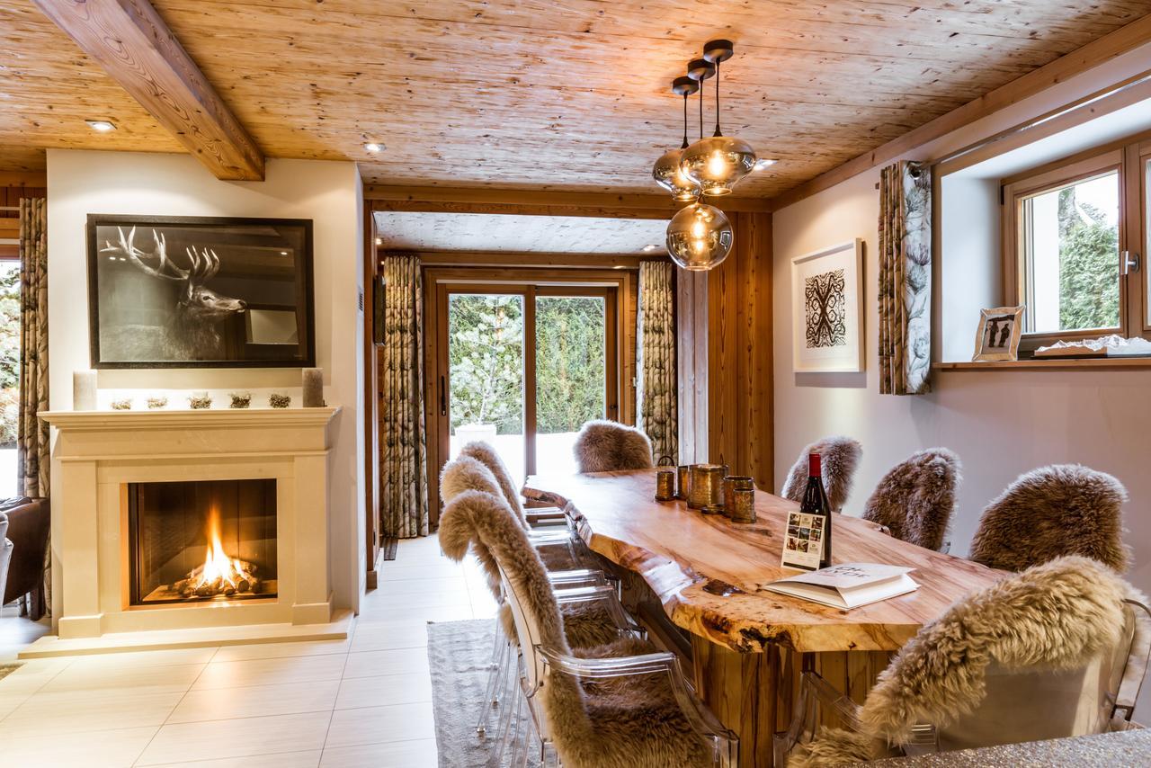 Apartment Au Bon Coin - Luxury Chamonix Hidden Haven, Mont Blanc View, Hot Tub And Garden Dış mekan fotoğraf