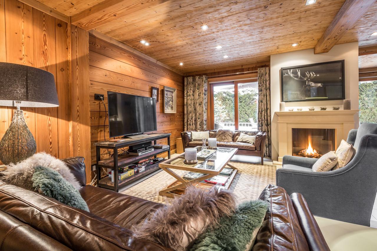 Apartment Au Bon Coin - Luxury Chamonix Hidden Haven, Mont Blanc View, Hot Tub And Garden Dış mekan fotoğraf